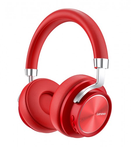 LENOVO HD800 Bluetooth Headphones Red