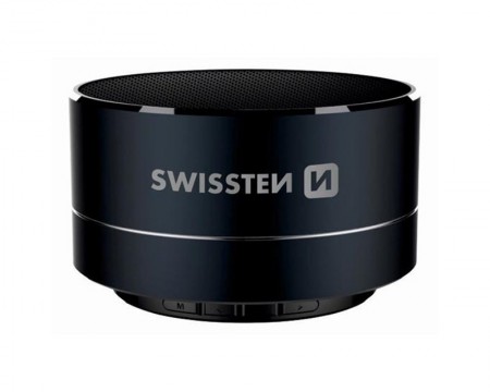 SWISSTEN Bluetooth zvučnik i-METAL crni