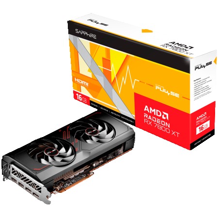 SAPPHIRE PULSE AMD RADEON RX 7800 XT GAMING 16GB GDDR6 11330-02-20G 