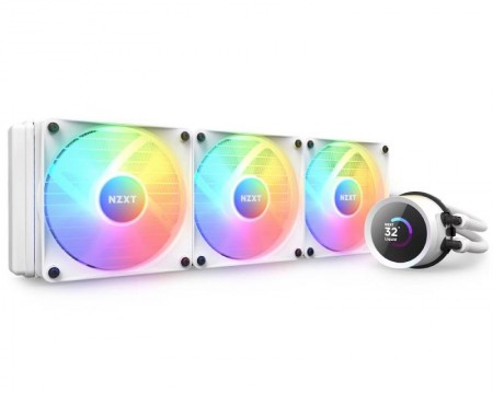 NZXT Kraken 360 RGB vodeno hlađenje belo RL-KR360-W1