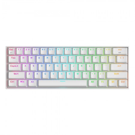 REDRAGON Draconic Pro RGB Gaming Keyboard White ( K530W-RGB-PRO brown ) 