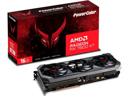 POWER COLOR Red Devil RX 7800 XT 16GB GDDR6 ( RX7800XT 16G-E/OC ) 