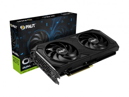 PALIT RTX4070 Dual OC 12GB GDDR6X 192bit NED4070S19K9-1047D