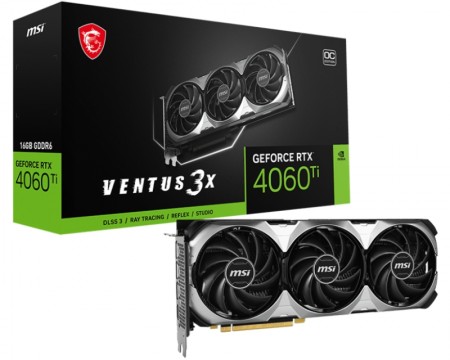 MSI RTX 4060 Ti VENTUS 3X 16G OC