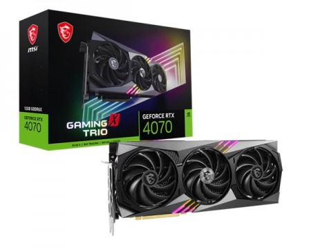 MSI RTX 4070 Gaming TRIO 12G