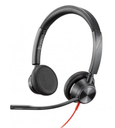 POLY Blackwire 5220 USB-A Stereo Headset 207576-201 