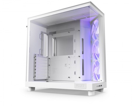 NZXT H6 Flow RGB kućište belo CC-H61FW-R1