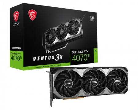 MSI nVidia RTX 4070 Ti VENTUS 3X E1 12G OC