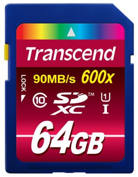 TRANSCEND SD 64GB XC SPD Class UHS1