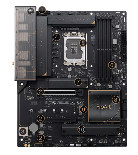 ASUS ProArt B760-CREATOR WIFI 1700