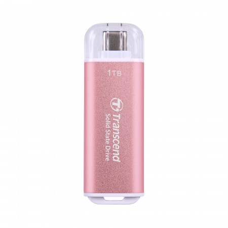 TRANSCEND 1TB SSD ESD300P Type C Pink TS1TESD300P