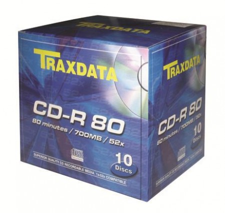 MED CD disk TRX CD-R BOX 10