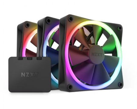 NZXT F120 RGB Triple Pack 120mm RF-R12TF-B1