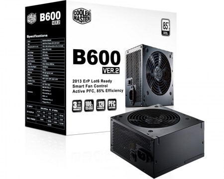 COOLER MASTER B2 Series 600W RS-600-ACABB1-EU