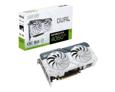 ASUS nVidia DUAL-RTX4060TI-O8G-WHITE