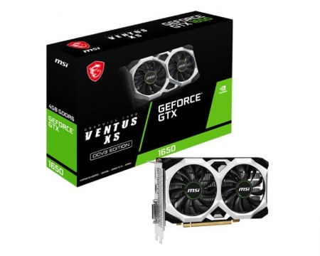 MSI nVidia GTX 1650 D6 VENTUS XS OCV3