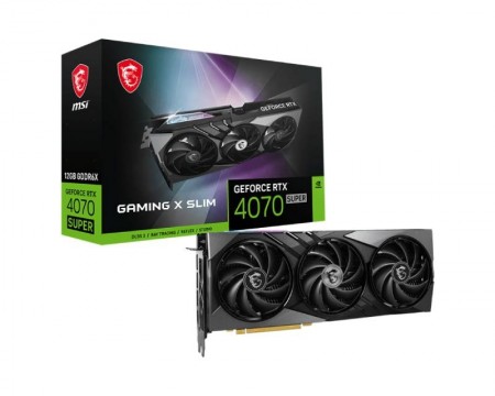 MSI nVidia RTX 4070 SUPER 12G GAMING X SLIM