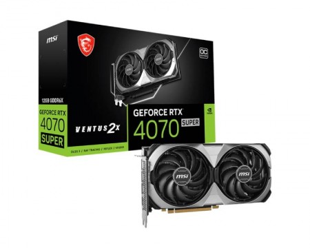 MSI nVidia RTX 4070 SUPER 12G VENTUS 2X OC