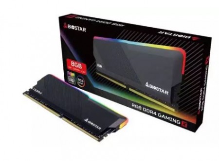 BIOSTAR DDR4 8GB 3600MHz RGB GAMING X DHD36EU4R8-VB18A-BS2