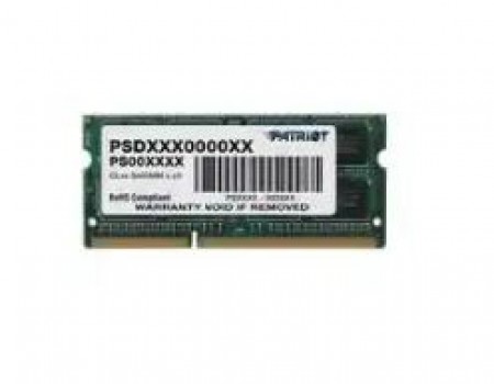 Patriot Signature SODIMM DDR3 4GB 1333MHZ PSD34G13332S