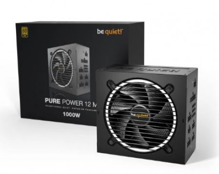 Be Quiet Pure Power 12 M 1000W BN345 Gold Modularno ATX 3.0