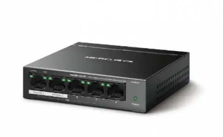 Mercusys MS105GP4-Port PoE+