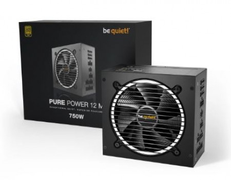 Be Quiet Pure Power 12 M750W BN343 Gold Modularno ATX3.0