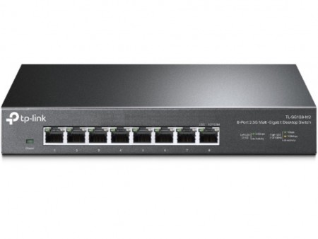 Switch TP-LINK TL-SG108-M2 Gigabit8xRJ451001Gbps2,5Gbpsmetalno kuciste' ( 'TL-SG108-M2' ) 