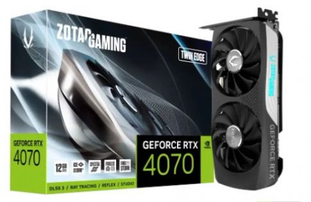 Zotac GAMING GeForce RTX 4070 Twin Edge 12GB ZT-D40700E-10M