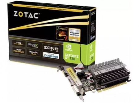 Zotac GT 730 2GB DDR3 64 BIT 