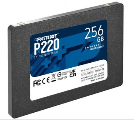 Patriot P220 2.5'' SATA3 256GB P220S256G25