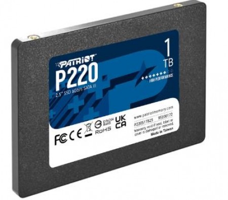 Patriot P220 2.5'' SATA3 1TB P220S1TB25