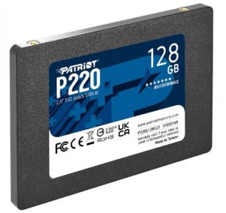 Patriot P220 2.5'' SATA3 128GB P220S128G25