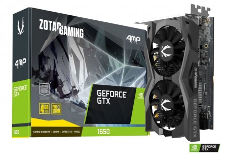 Zotac GeForce GTX 1650 Gaming AMP Core 4 GB GDDR6 ZT-T16520J-10L