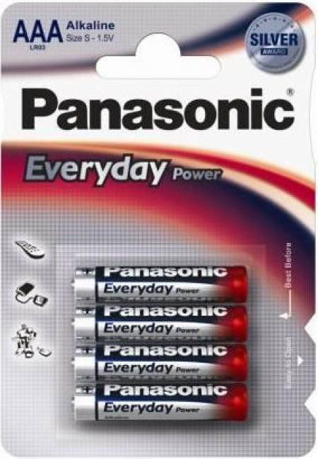 PANASONIC baterije LR03EPS/4BP - AAA 4kom Alkalne Everyday