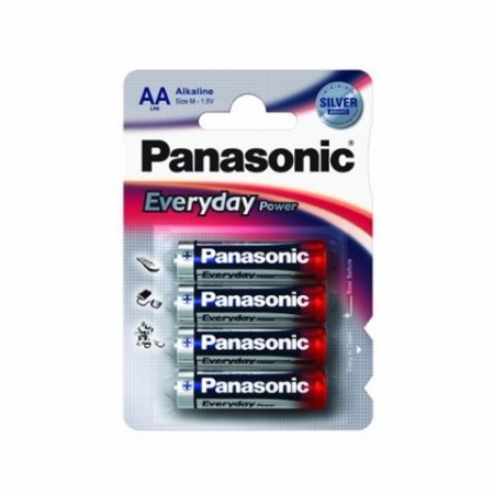 PANASONIC baterije  LR6EPS4BP- AA 4 kom Alkalne Everyday