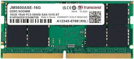 TRANSCEND DDR5 16GB SO-DIMM JM5600ASE-16G