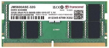 TRANSCEND DDR5 32GB SO-DIMM JM5600ASE-32G