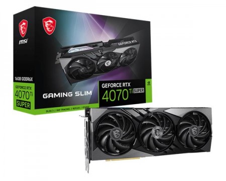 MSI RTX 4070 TI SUPER 16G GAMING X SLIM