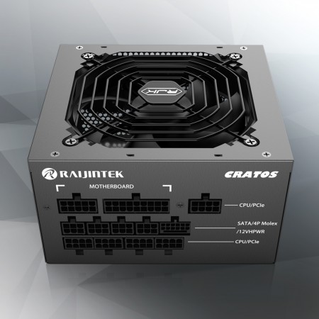 RAIJINTEK CRATOS 1000 BLACK 0R30B00005