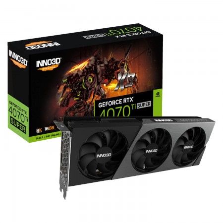 INNO3D GEFORCE RTX 4070 Ti SUPER X3 OC 16GB GDDR6X N407TS3-166XX-186158N