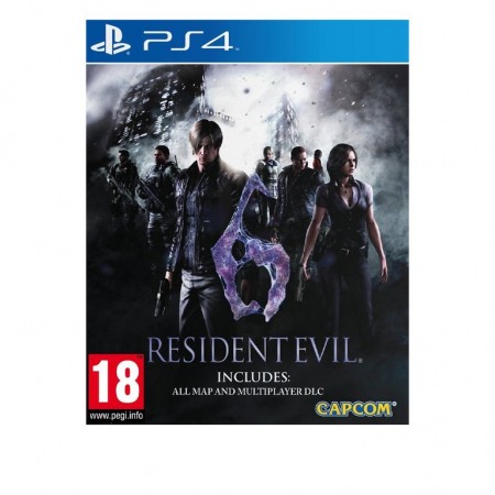 PS4 Resident Evil 6 (Includes: All map and Multiplayer DLC) Playstation Hits