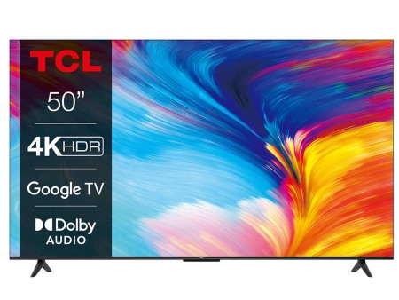 TCL LED 50'' 4K HDR 60Hz Google TV 50P635