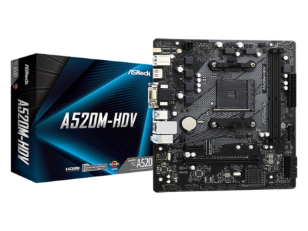 ASROCK AM4 A520M-HDV