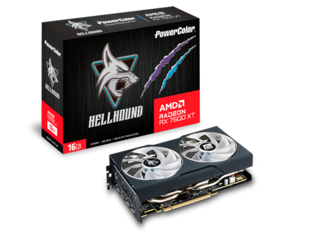 POWER COLOR Hellhoound RX7600XT 16G-LOC