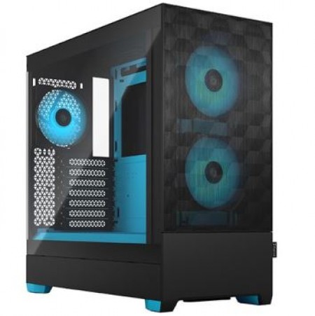 Fractal Design Pop Air RGB Cyan Core TG Clear Tint FD-C-POR1A-02