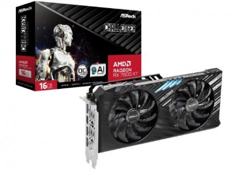 AsRock Radeon RX 7600 XT Challenger 16G OC RX7600XT CL 16GO