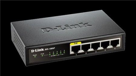 D-LINK DES-1005PE neupravljivi