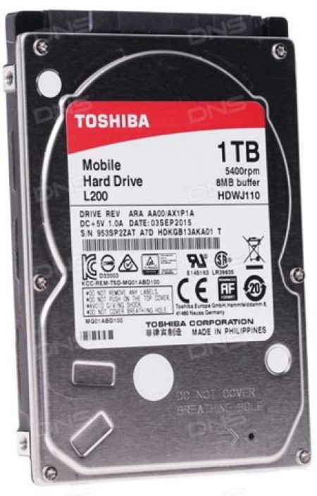 Toshiba L200 1TB 2.5''