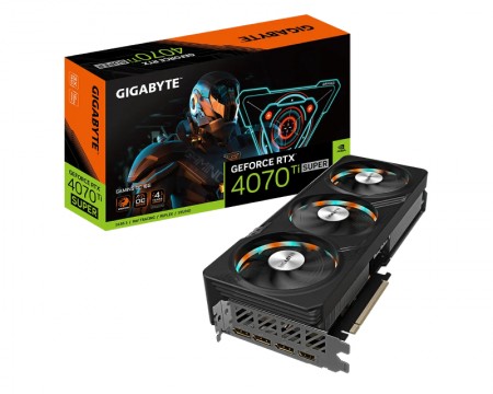 GIGABYTE nVidia RTX 4070 Ti SUPER GAMING OC GV-N407TSGAMING OC-16GD